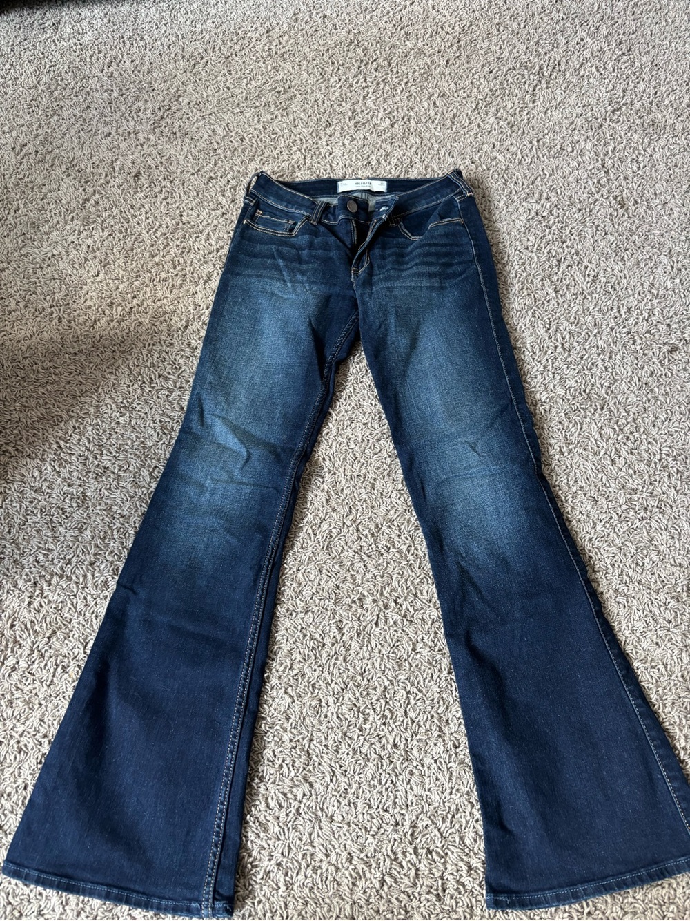 Hollister Dark Blue Flare Jeans